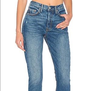 GRLFRND Karolina high rise slim fit jean